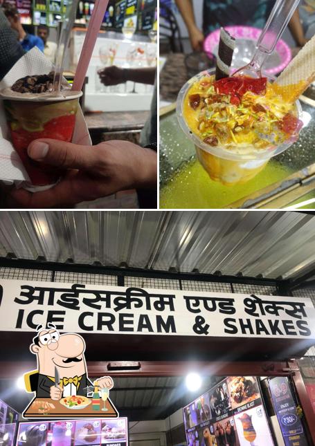 Check out the picture showing food and interior at G-9 Ice Cream & Shakes
