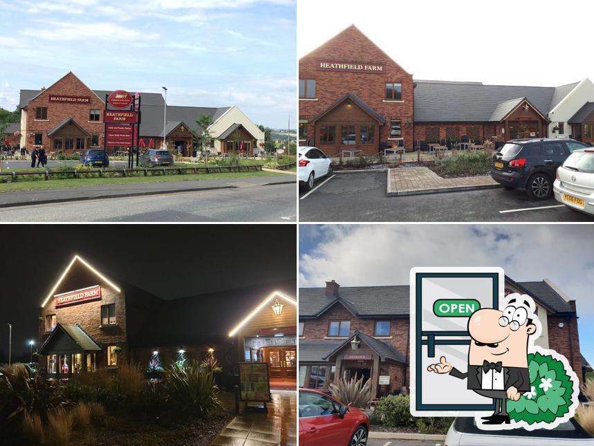 Heathfield Farm Dining & Carvery in Birkenshaw Restaurant menu and