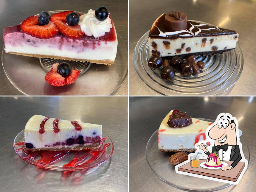 Italian Club offers a selection of sweet dishes