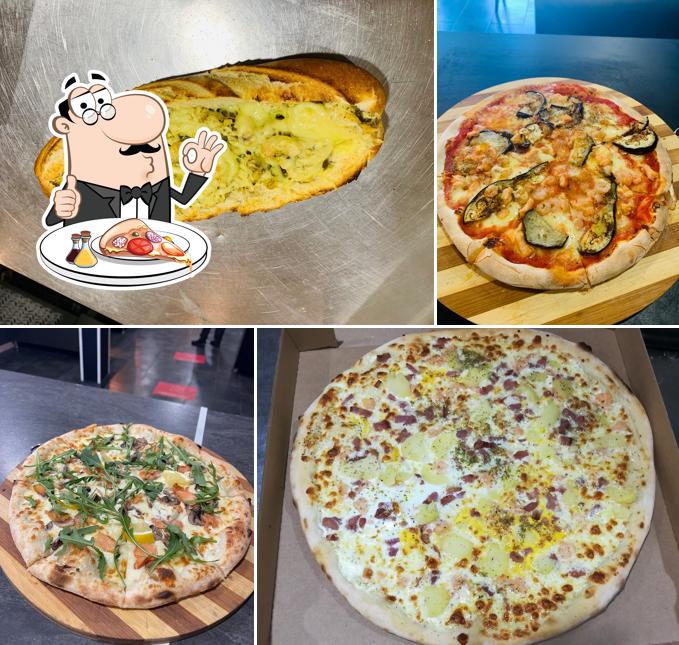 Essayez différents genres de pizzas