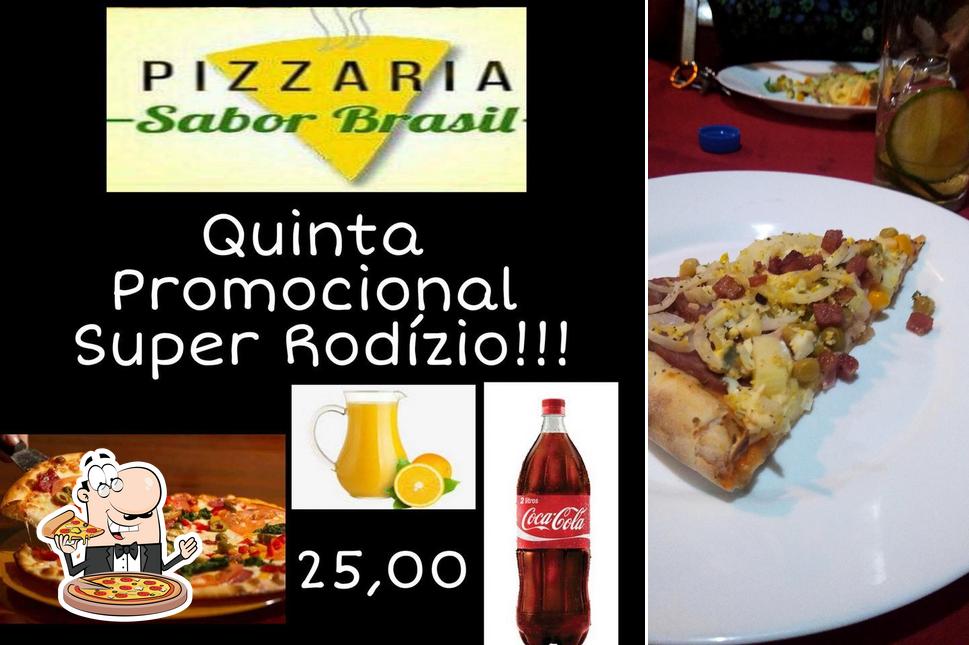 Peça pizza no Pizzaria Sabor Brasil