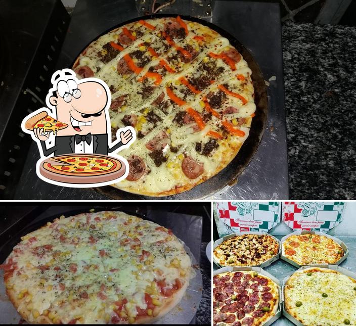 Escolha pizza no Pizzas Jady 98566-5210 ou 3606-1380