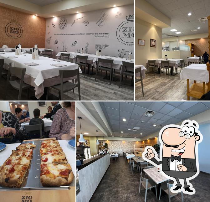 Gli interni di Zio Mo' Pizza e Bistrot