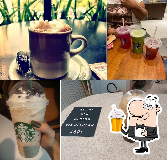 Descubra diferentes drinques disponíveis no Starbucks