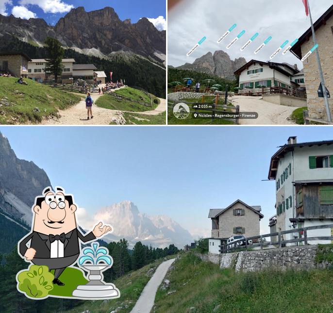 Guarda gli esterni di Rifugio Firenze - Regensburgerhütte - Utia de Ncisles