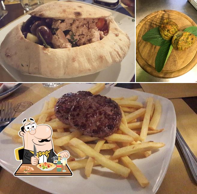 Cibo al Ristorante Pub Andy Capp's House