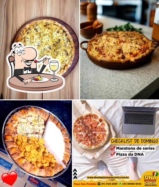 Platos en DNA DA PIZZA Araucária