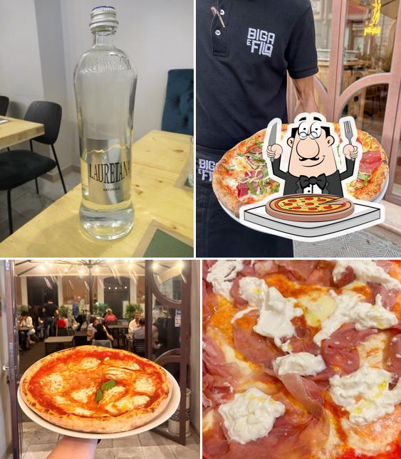 Ordina tra le molte varianti di pizza