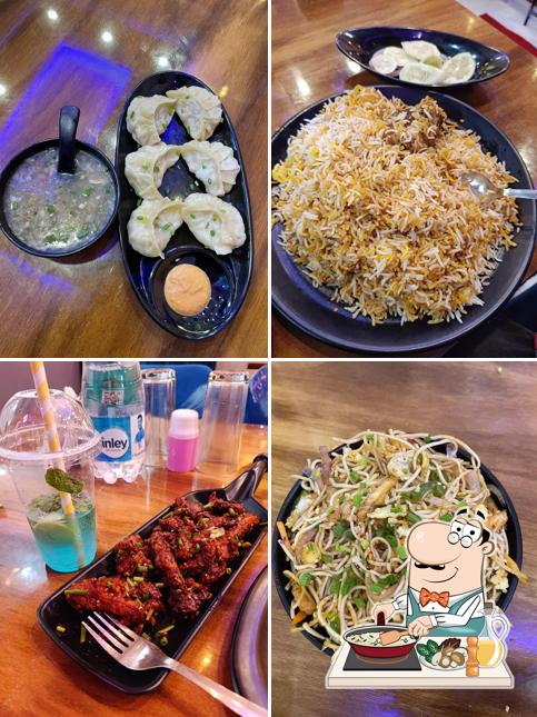 Fried rice at Eat and Repeat