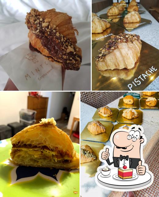 Mintchi Croissant oferece uma gama de sobremesas