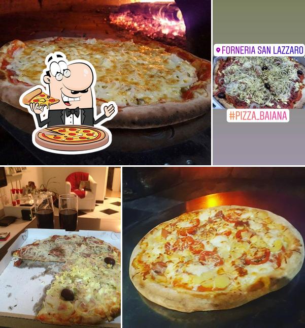 Experimente pizza no Forneria San Lazzaro