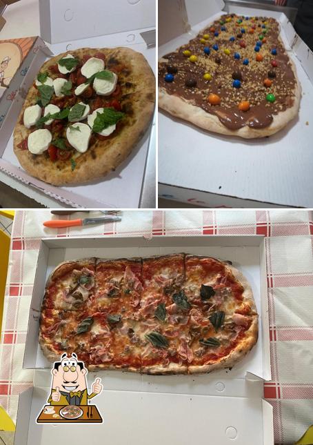 Scegli tra le molte varianti di pizza