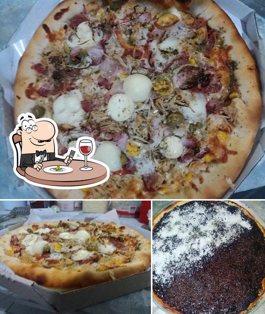 Comida em Bruttus pizzas e Lanches