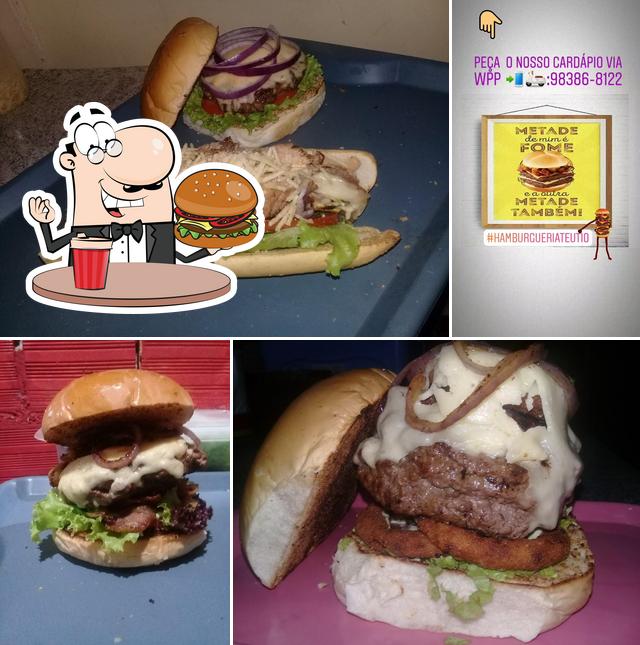 Peça um hambúrguer no Teu Tio hamburgueria