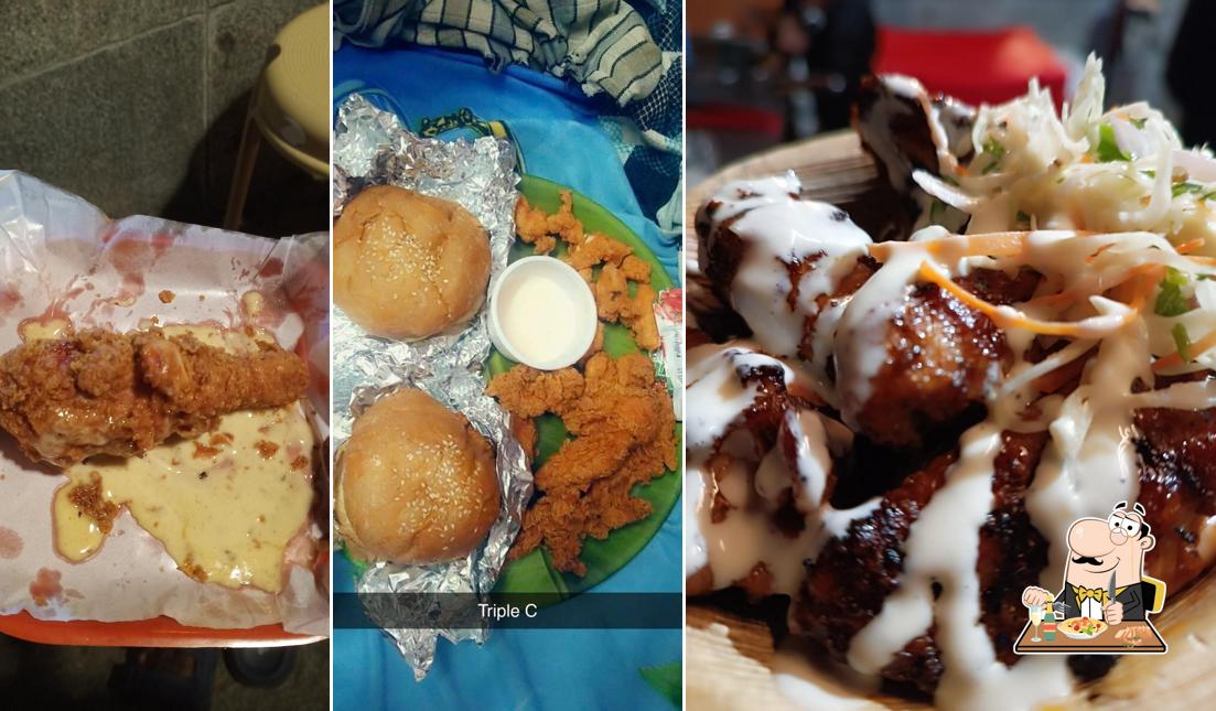 Food at Triple C - Crispy Chicken Corner White Town