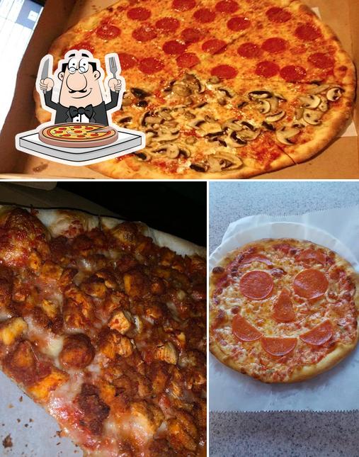 Try out pizza at Bella Napoli Pizzeria