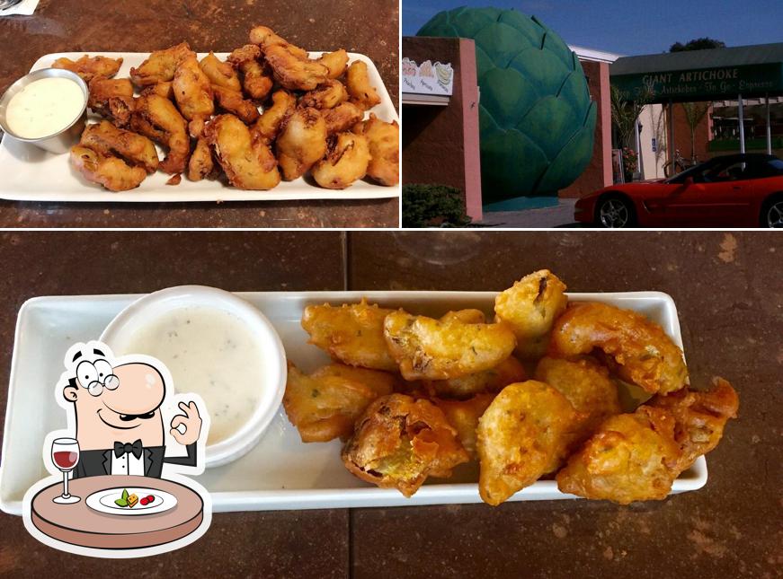 Giant Artichoke Restaurant in Castroville Restaurant menu and reviews