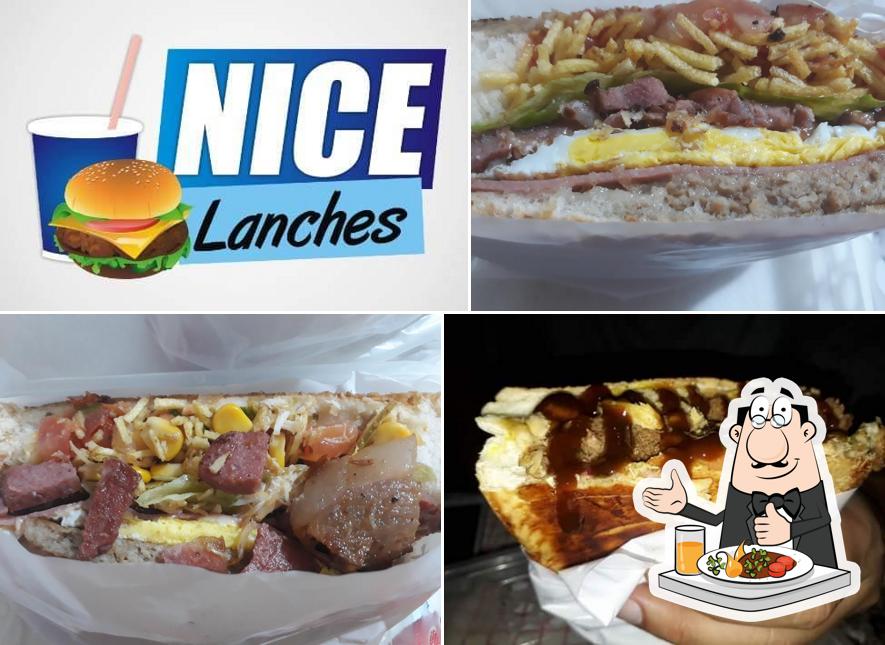 Hambúrguer em Nice Lanches Dogueria e Hamburgueria