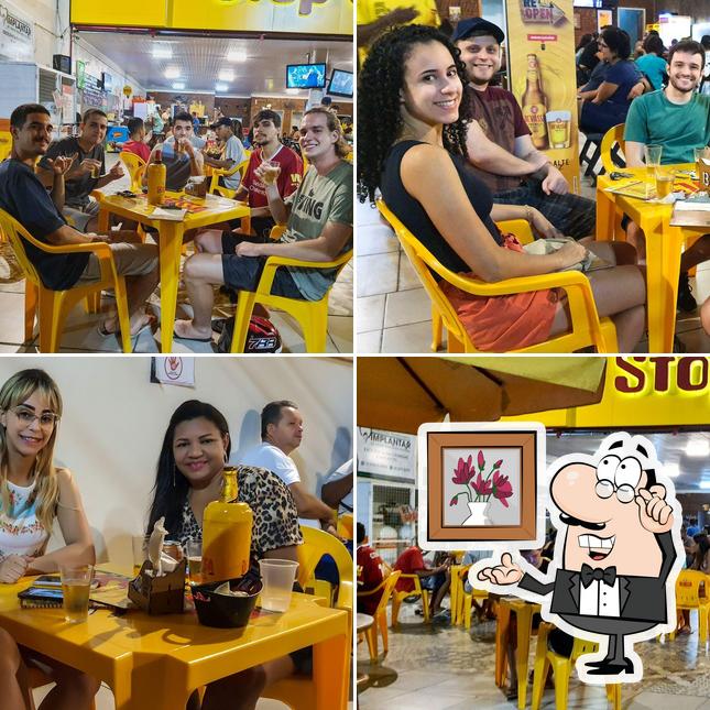 O interior do Stop Beer