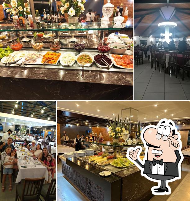 Veja imagens do interior do Churrascaria Pim Grill