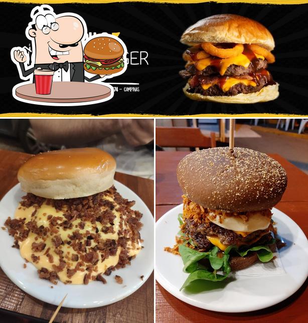 Experimente um hambúrguer no Home Burger