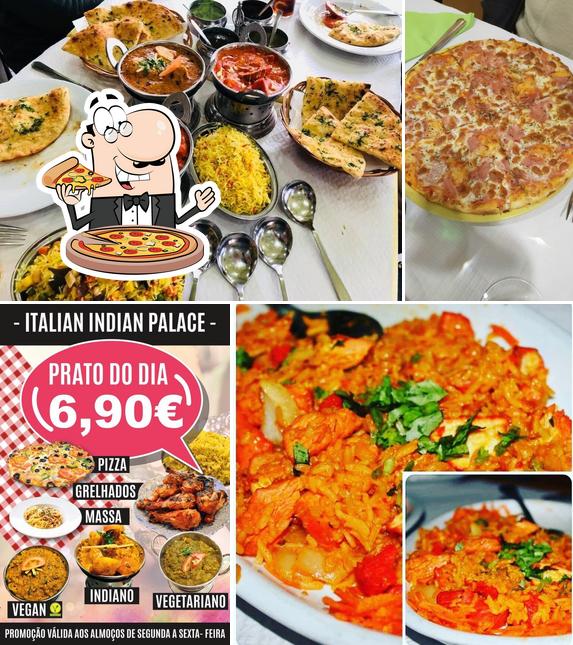 Отведайте пиццу в "Restaurante Italian Indian Palace"
