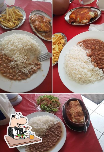 Comida em Pasteca