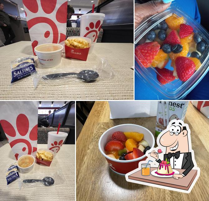 Chick-fil-A provides a variety of sweet dishes