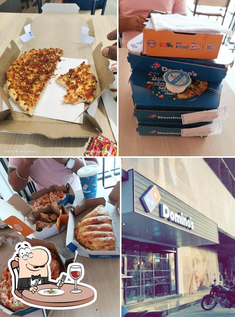 Food at Domino's Pizza