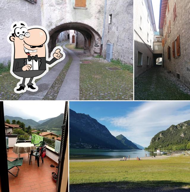 Puoi goderti l'aria fresca dal dehors di Hotel, Bar, Gelateria Alpino