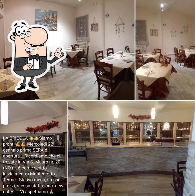 L'intérieur de La Bricola Osteria tipica chioggiotta