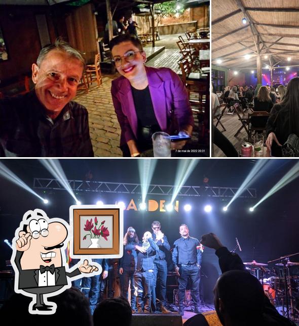 O interior do Garden GastroPub Shows Eventos