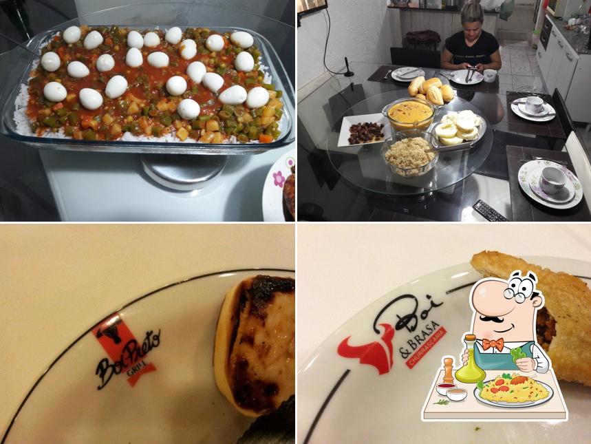 Comida em Boi Preto Grill