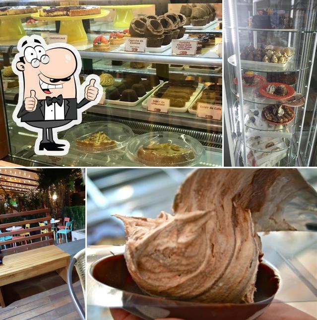 Here's an image of Delicia Delizia Gelateria e Caffe