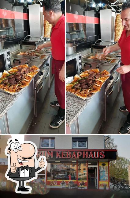 See this pic of Bodrum Kebab-Haus