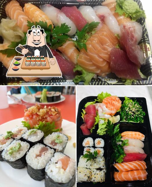 Ordina le varie opzioni di sushi