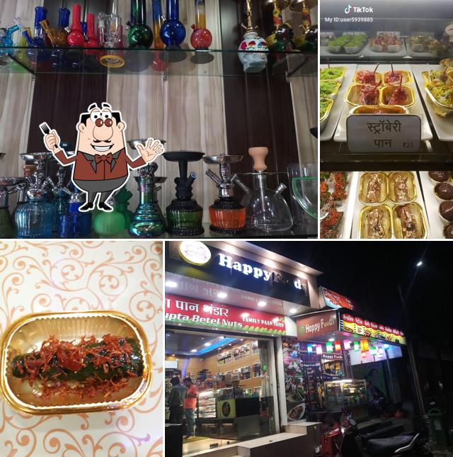 Meals at Gupta Betel Nut (paan showroom)