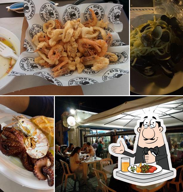 Cibo al Osteria Del Porto