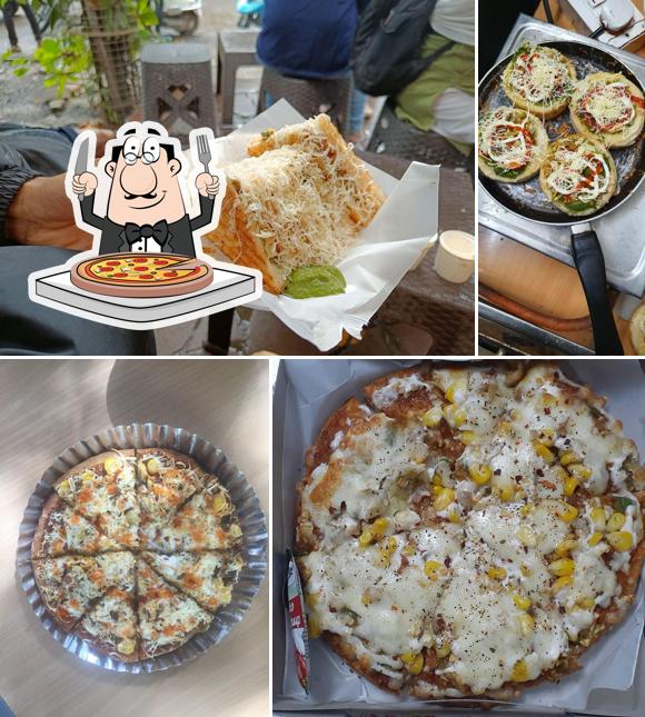 Get pizza at Cafe One (Wafevarcha chaha)
