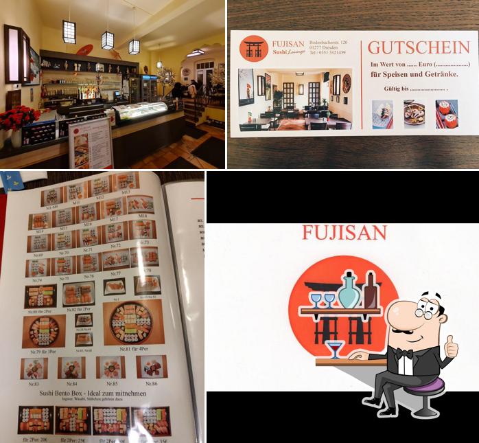 L'intérieur de Fujisan Restaurant