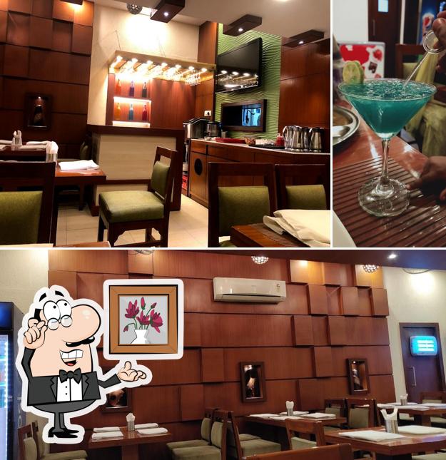 The picture of Gyani's’s interior and alcohol