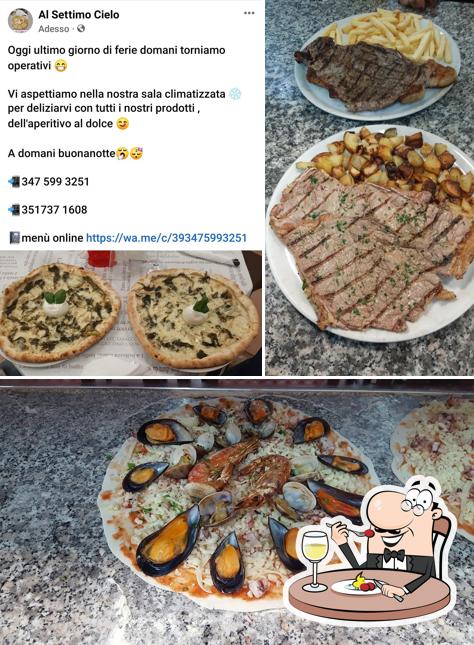 Cibo al Pizzeria Bisteccheria Al Settimo Cielo