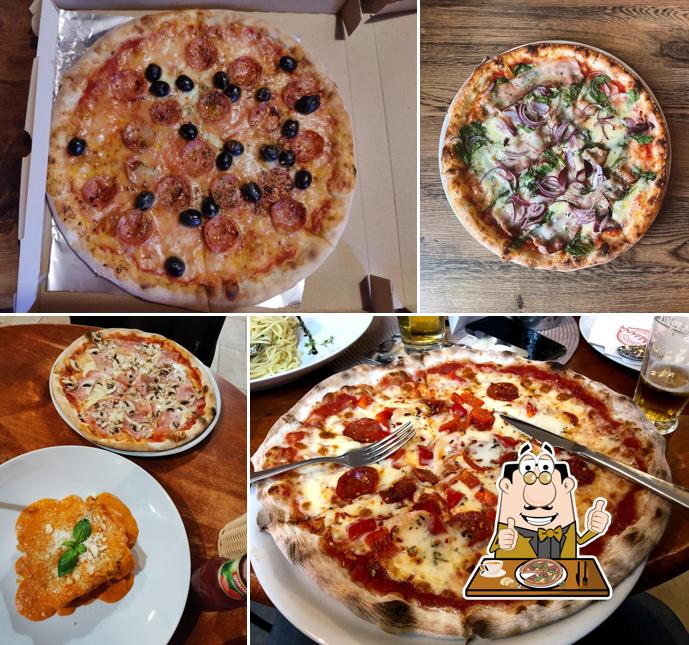 At Reštaurácia ITALIANA, you can enjoy pizza