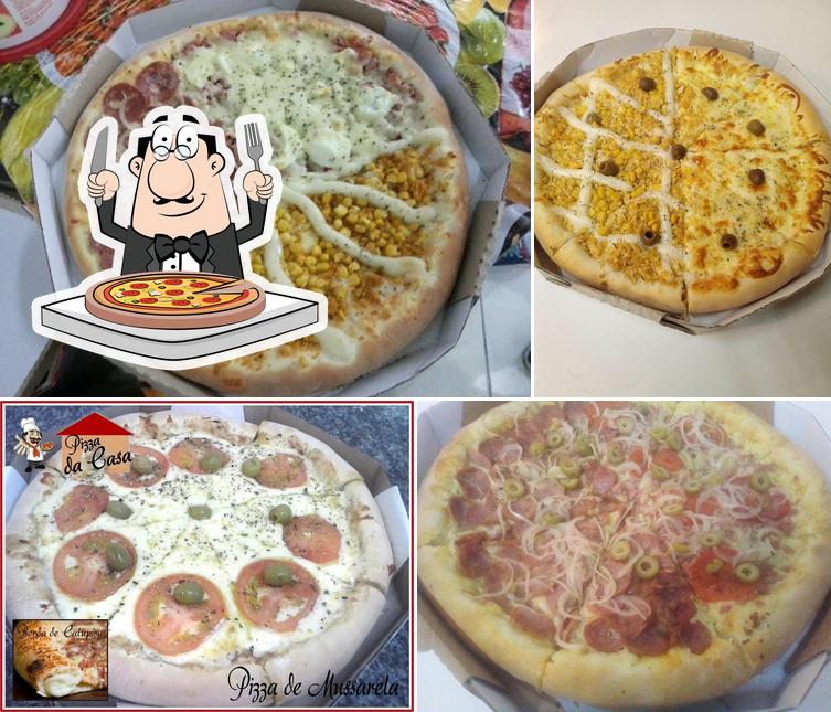 Попробуйте пиццу в "pizza da casa"