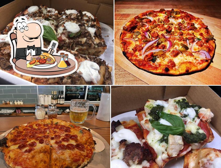 Try out pizza at Sunset Squares Pizza & Craft Beer
