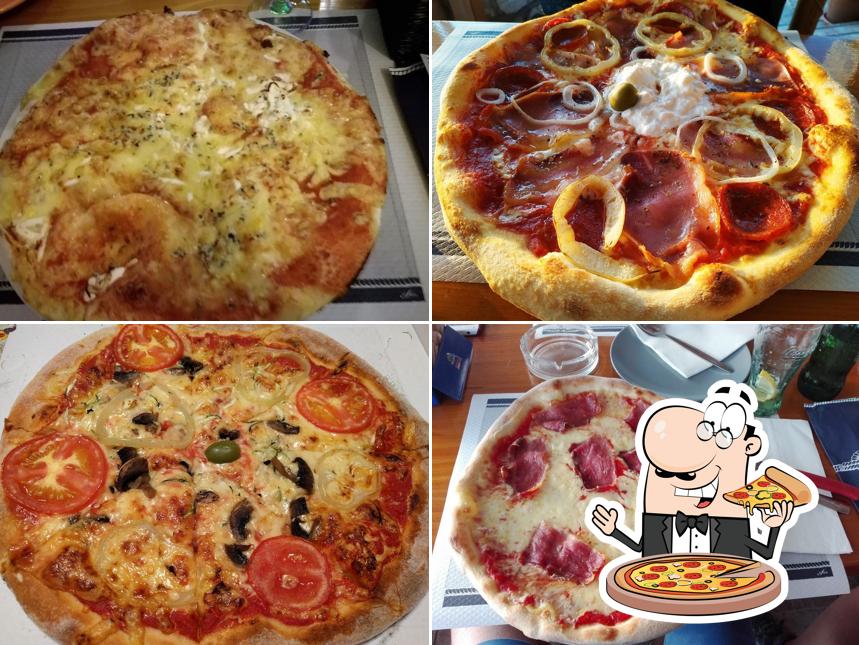 Scegli tra le svariate varianti di pizza