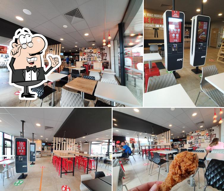 L'intérieur de KFC Les Sables d'Olonne