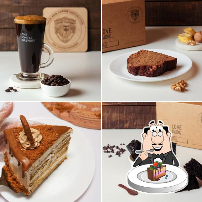 Chocolate cake at The Coffee Park