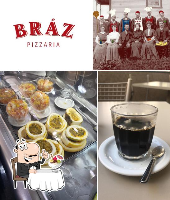 Bráz Pizzaria - Higienópolis oferece uma variedade de sobremesas