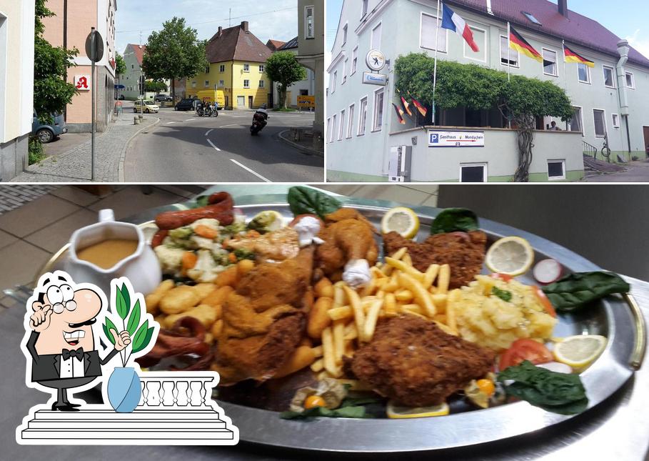 Las fotografías de exterior y comida en Gasthaus Mondschein